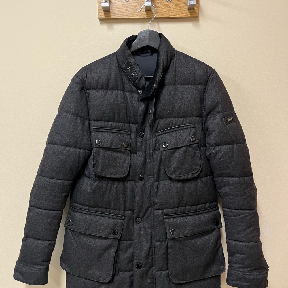 BARBOUR INTERNATIONAL MENS INSULATED JACKET COAT SMALL